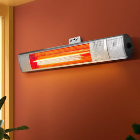 Devanti Electric Strip Heater Infrared Radiant Heaters 2000W - SportZone.co.nz