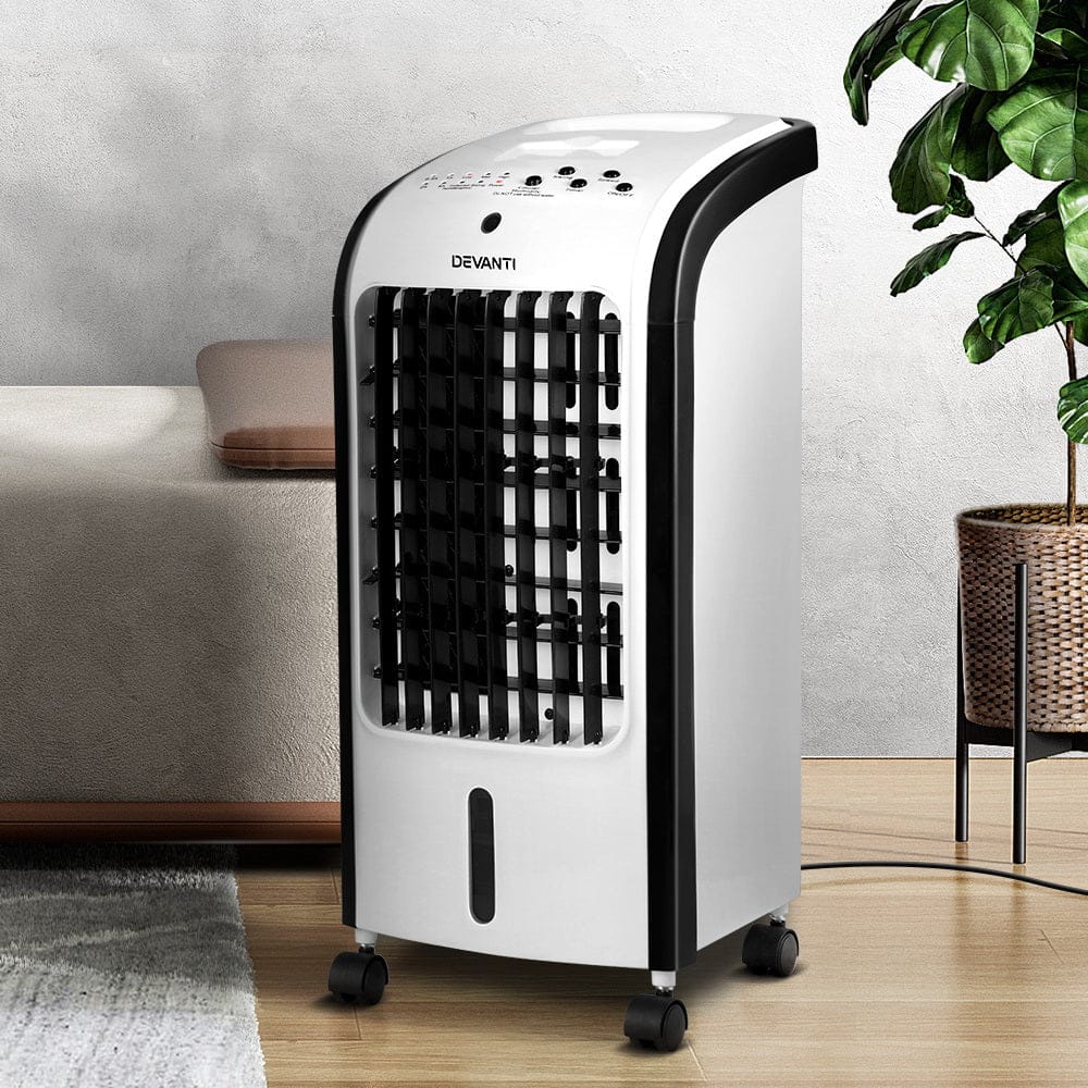 Devanti Evaporative Air Cooler Conditioner 4L - SportZone.co.nz