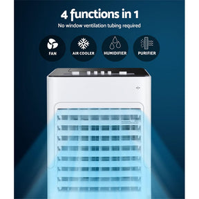 Devanti Evaporative Air Cooler Conditioner 6L - SportZone.co.nz