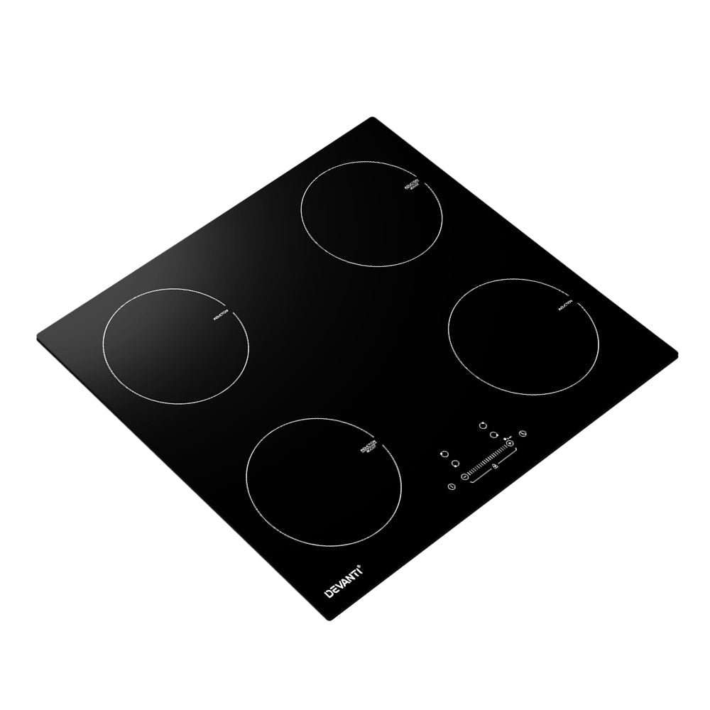 Devanti Induction Cooktop 60cm Electric Cooker - SportZone.co.nz