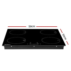 Devanti Induction Cooktop 60cm Electric Cooker - SportZone.co.nz