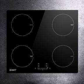 Devanti Induction Cooktop 60cm Electric Cooker - SportZone.co.nz