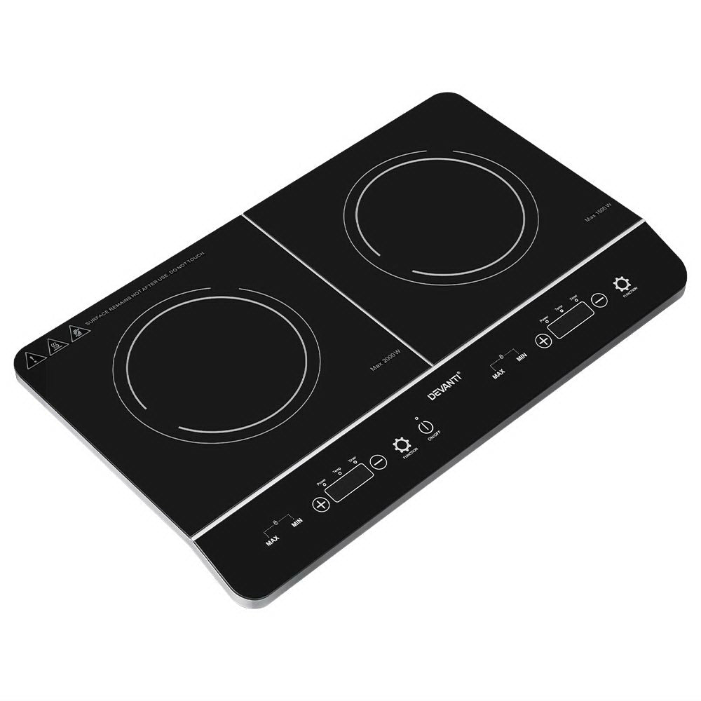 Devanti Induction Cooktop 60cm Portable Cooker - SportZone.co.nz
