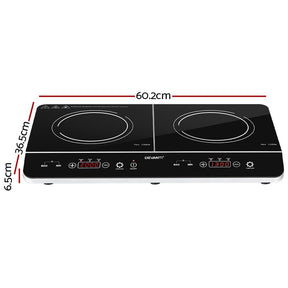 Devanti Induction Cooktop 60cm Portable Cooker - SportZone.co.nz