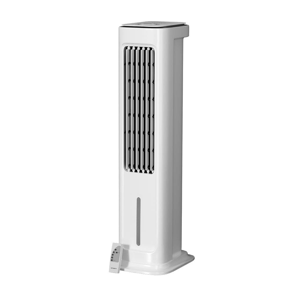 Devanti Tower Evaporative Air Cooler Conditioner Portable Cool Fan Humidifier 6L - SportZone.co.nz