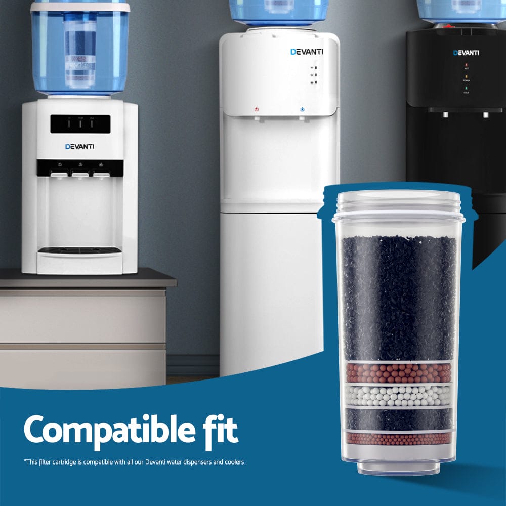 Devanti Water Cooler Dispenser 7 - Stage Filter 3 Pack - SportZone.co.nz