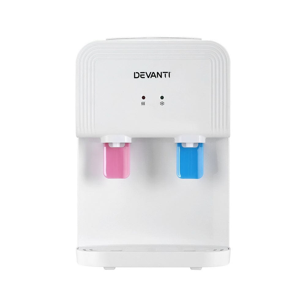 Devanti Water Cooler Dispenser Bench Top White - SportZone.co.nz