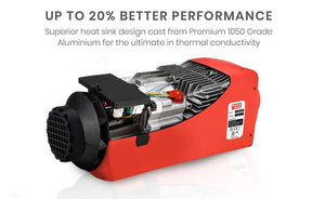 Diesel Air Heater 12V Caravan Air Motorhome 5kW All - in - one Car Camper Trailer Parking Heating - SportZone.co.nz