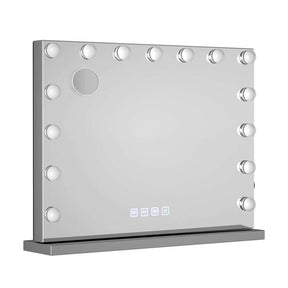 Embellir Bluetooth Makeup Mirror 58x46cm Hollywood Vanity with LED Light Wall - SportZone.co.nz