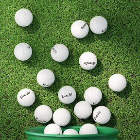 Everfit 12Pcs Golf Ball Set Reusable Distance Golf Balls Practice Training - SportZone.co.nz