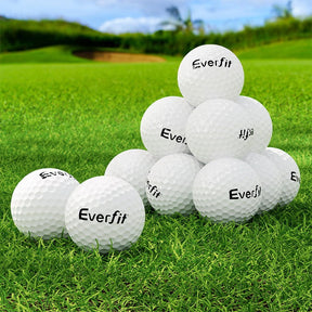 Everfit 12Pcs Golf Ball Set Reusable Distance Golf Balls Practice Training - SportZone.co.nz