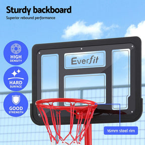 Everfit 1.6M Kids Basketball Hoop Stand System Portable - SportZone.co.nz