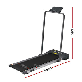 Everfit 2-in-1 Walking Pad Treadmill Under Desk Home Fitness Grey - SportZone.co.nz