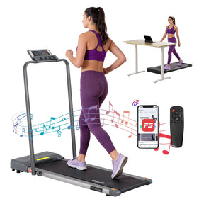 Everfit 2-in-1 Walking Pad Treadmill Under Desk Home Fitness Grey - SportZone.co.nz