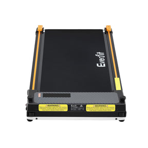 Everfit 2-in-1 Walking Pad Treadmill with Massage Function 380mm Black - SportZone.co.nz