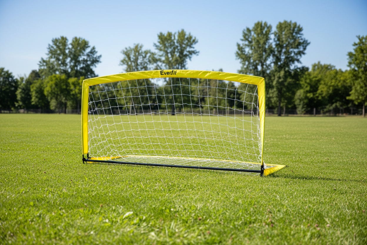 Everfit 2m Football Soccer Net Portable Goal Net Rebounder Sports Training - SportZone.co.nz