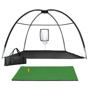 Everfit 3.5m Golf Practice Net with Driving Mat Training Aid Target Hitting - SportZone.co.nz