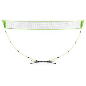 Everfit 3M Badminton Tennis Net Portable Volleyball Kit Yellow - SportZone.co.nz