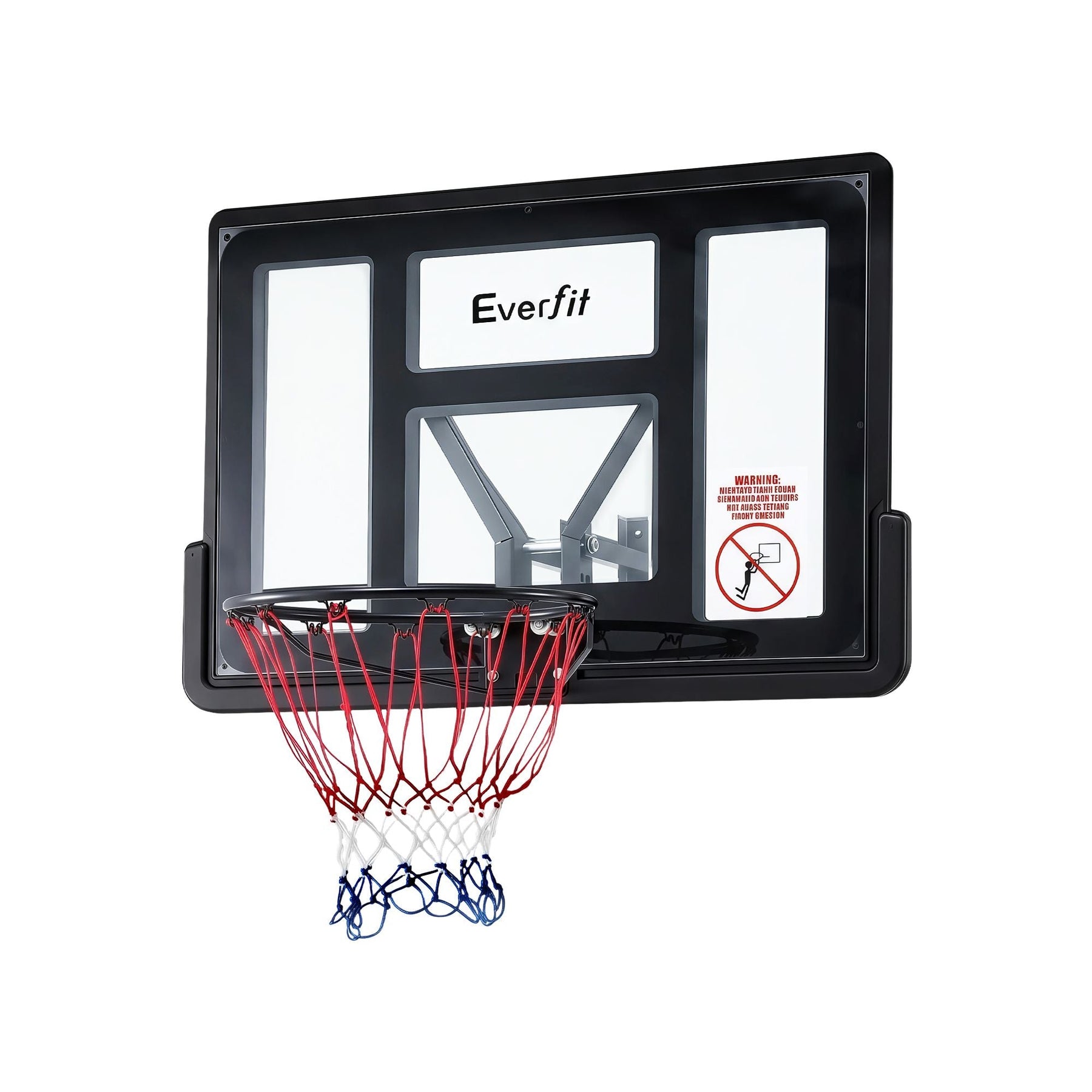 Everfit 43-Inch Wall Mount Kids Basketball Hoop Backboard Indoor Outdoor Sports - SportZone.co.nz
