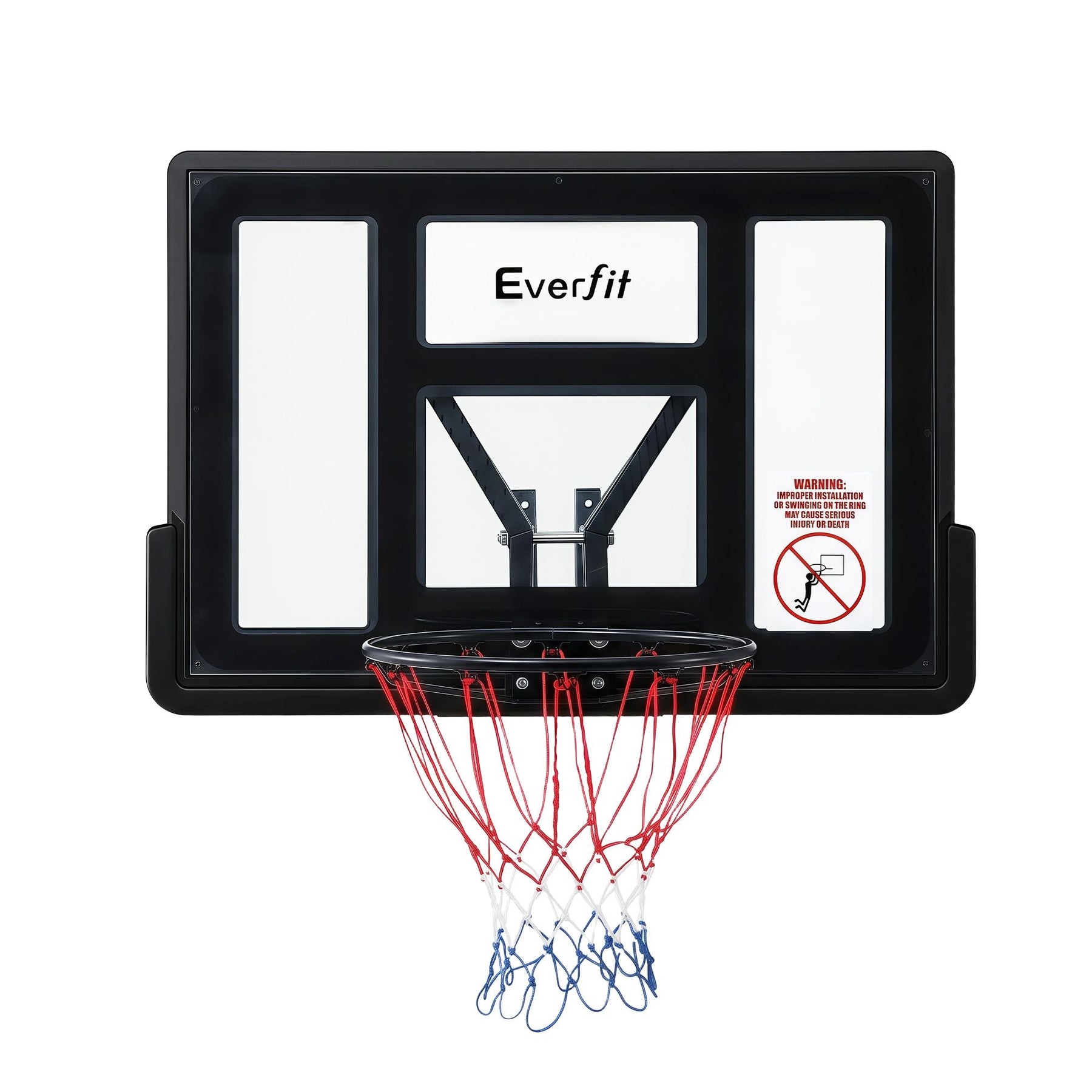 Everfit 43-Inch Wall Mount Kids Basketball Hoop Backboard Indoor Outdoor Sports - SportZone.co.nz
