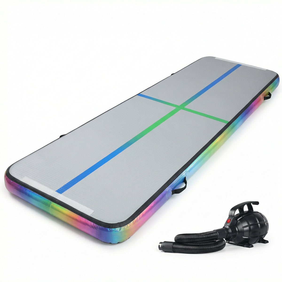 Everfit 4M Air Track Gymnastics Tumbling Exercise Mat Inflatable Mats + Pump