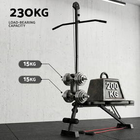 Everfit Adjustable Weight Bench Foldable Multi-Function Weight Bench - SportZone.co.nz
