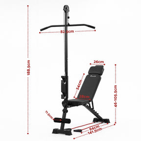Everfit Adjustable Weight Bench Foldable Multi-Function Weight Bench - SportZone.co.nz