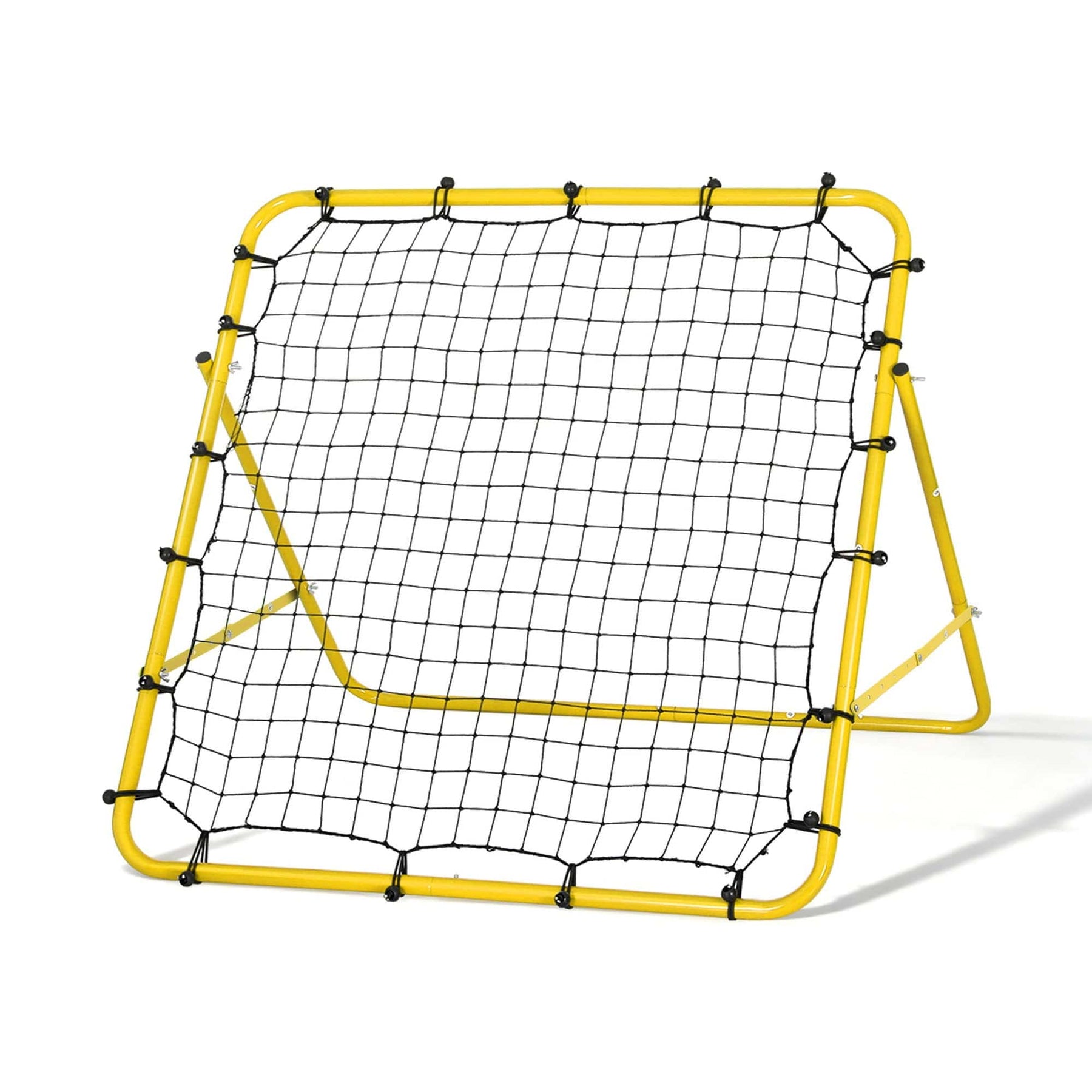 Everfit Baseball Soccer Net Rebounder Football Goal Net Sports Training Aid Yellow - SportZone.co.nz