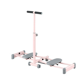 Everfit Foldable Ski Exercise Machine Leg Thigh Trainer Home Fitness Cardio Pink - SportZone.co.nz