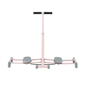 Everfit Foldable Ski Exercise Machine Leg Thigh Trainer Home Fitness Cardio Pink - SportZone.co.nz