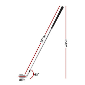 Everfit Golf Clubs Right Handed Golf Wedges Driver Rubber Steel 60 Degree - SportZone.co.nz