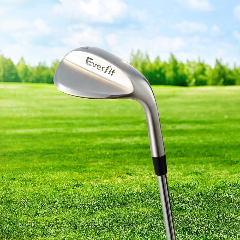 Everfit Golf Clubs Right Handed Golf Wedges Driver Rubber Steel 60 Degree - SportZone.co.nz