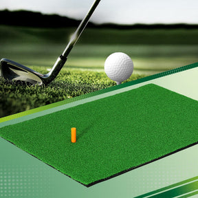 Everfit Golf Hitting Practice Mat Portable Driving Range Training Aid 80x60cm - SportZone.co.nz
