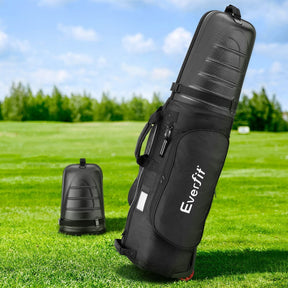 Everfit Golf Travel Bags for Airlines with Wheels Golf Clubs Hard Case Foldable - SportZone.co.nz