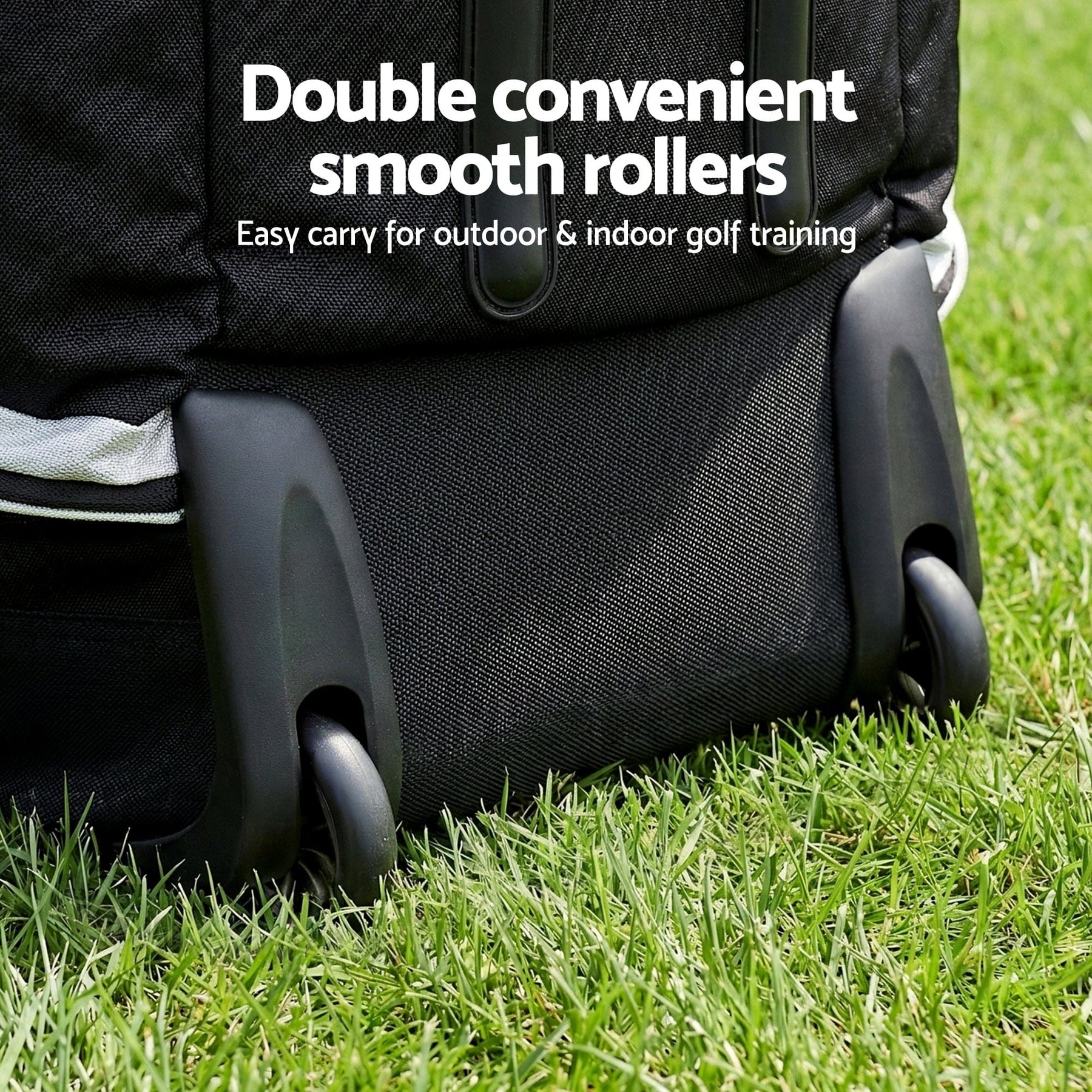Everfit Golf Travel Bags for Airlines with Wheels Golf Clubs Hard Case Foldable - SportZone.co.nz