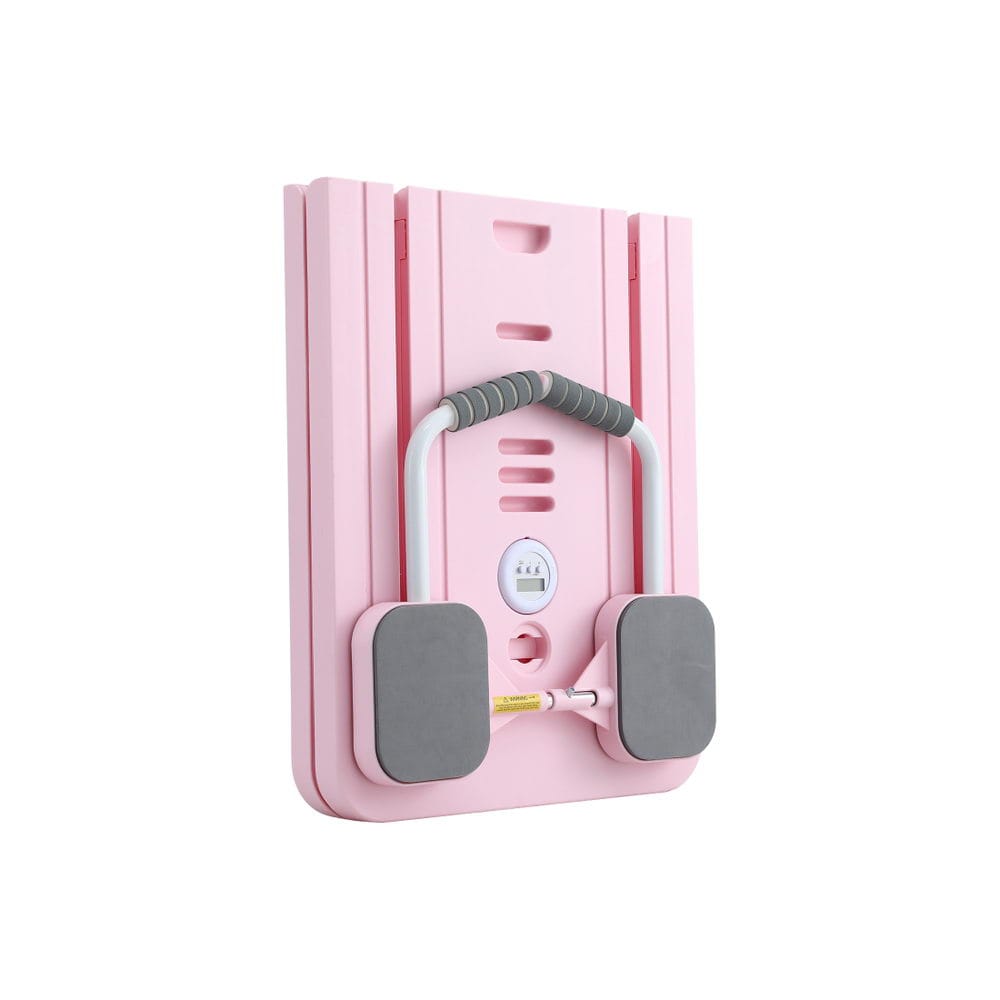 Everfit Pilates Reformer Abdominal Exercise Board Push Up Set Fitness Pink - SportZone.co.nz