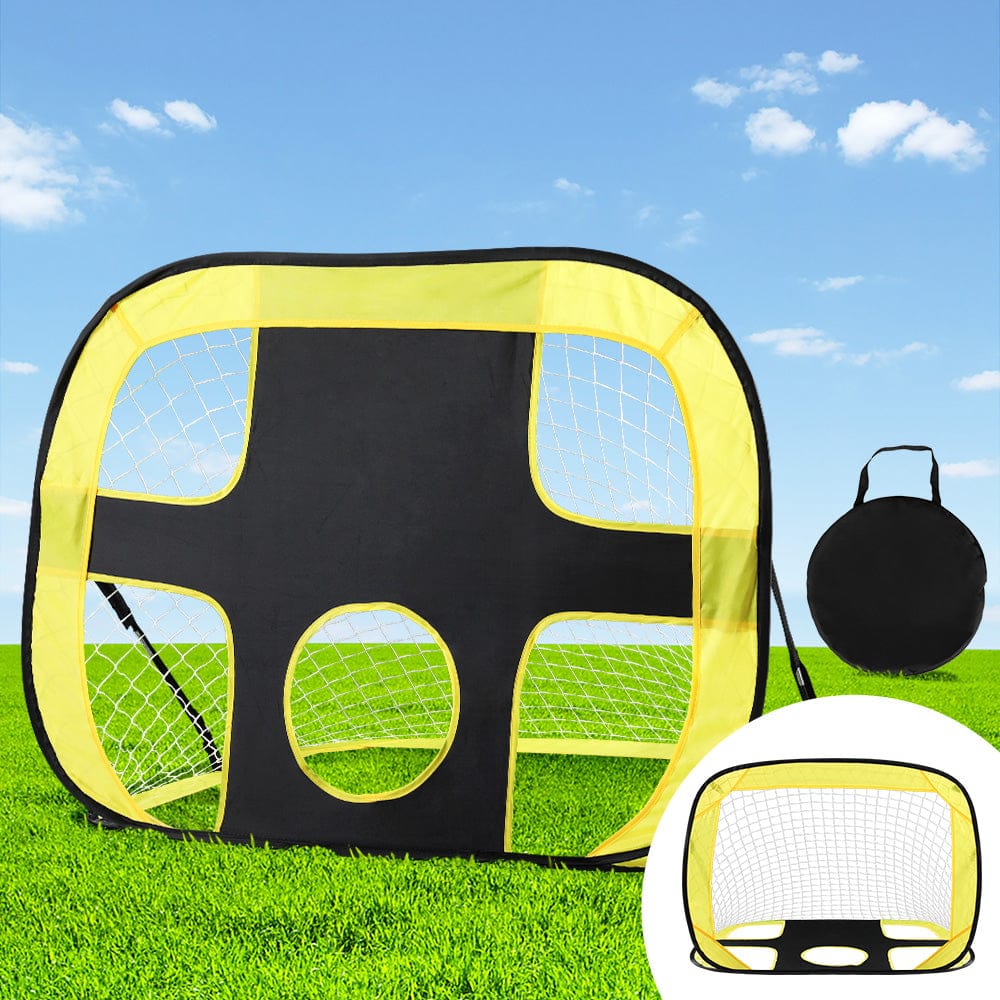 Everfit Portable Football Net Soccer Goal Rebound Target Hitter Training - SportZone.co.nz