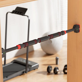 Everfit Pull Up Bar 70CM - 95CM Doorway Chin Up Horizontal Bar Gym - SportZone.co.nz
