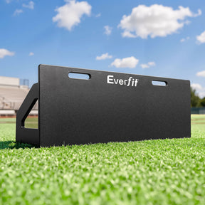 Everfit Soccer Rebounder Board 100x40cm Football Rebound Wall with 2 Angles - SportZone.co.nz