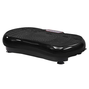 Everfit Vibration Machine Platform Vibrator Resistance Rope Home Fitness Black - SportZone.co.nz