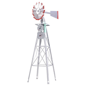 Garden Windmill 4FT 146cm Metal Ornaments Outdoor Decor Ornamental Wind Will - SportZone.co.nz