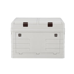 Gardeon 80L Outdoor Storage Box Foldable Camping Collapsible Bins Organizer - SportZone.co.nz