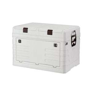Gardeon 80L Outdoor Storage Box Foldable Camping Collapsible Bins Organizer - SportZone.co.nz