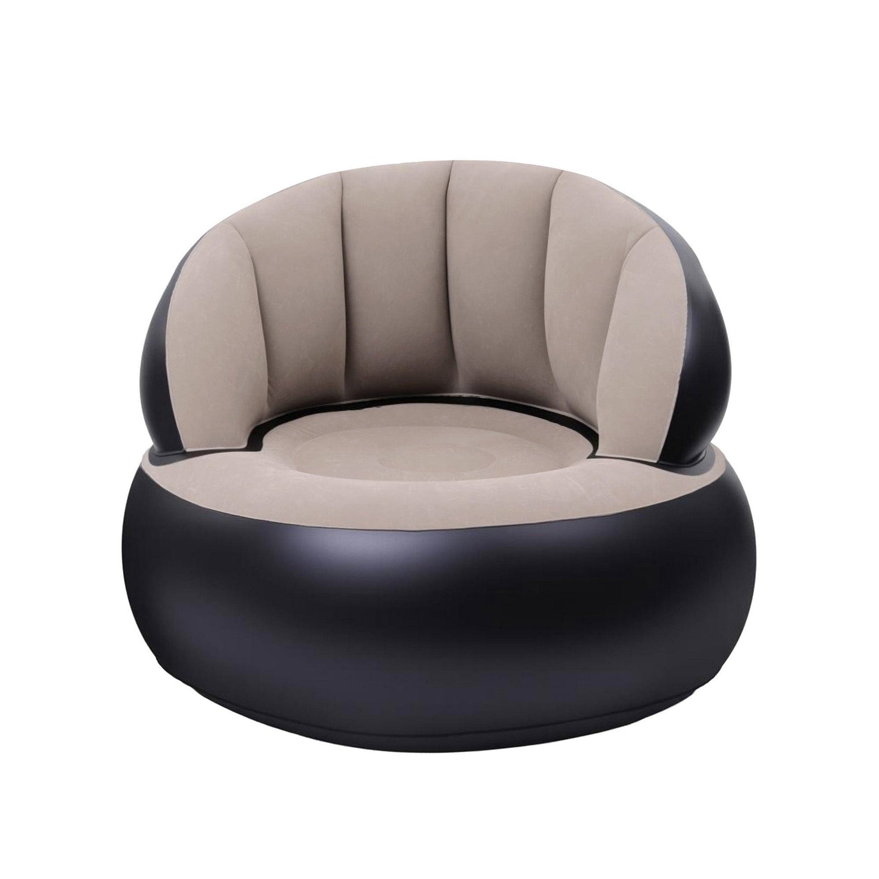 Gardeon Inflatable Chair Blow Up Folding Air Chairs Sofa for Camping with Pump - SportZone.co.nz