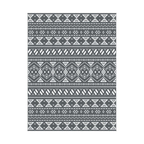 Gardeon Outdoor Rugs 274x366cm Large Carpet Reversible Area Mat PP Dual - Sided Patio Rug Bohemian - SportZone.co.nz