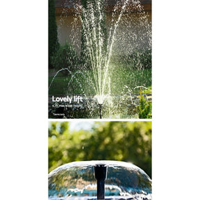 Gardeon Solar Pond Pump Submersible Water Fountain Kit 6.6FT - SportZone.co.nz
