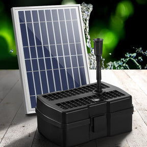 Gardeon Solar Pond Pump Water Fountain Filter Box Submersible Outdoor Pool 6.6FT - SportZone.co.nz