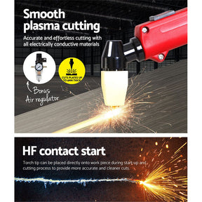 Giantz 140Amp Inverter Welder Plasma Cutter Gas DC iGBT Portable Welding Machine - SportZone.co.nz