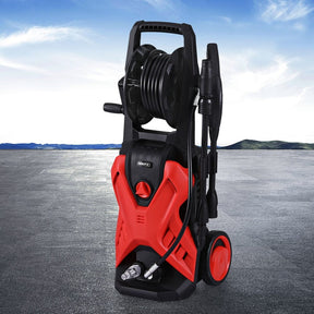 Giantz 2400PSI High Pressure Washer Electric Water Cleaner Pump 10M Jet Hose Gurney - SportZone.co.nz
