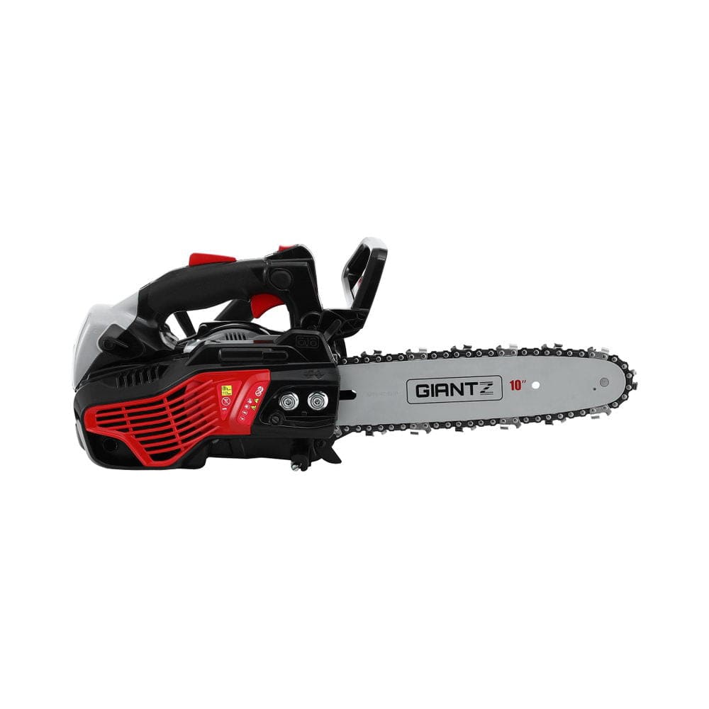 Giantz 25CC Petrol Chainsaw 10'' Bar Chain Saw Lightweight for Pruning Cutting - SportZone.co.nz